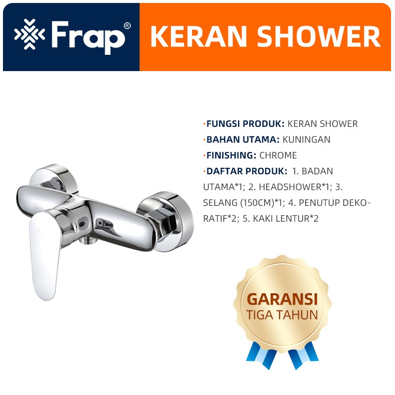 FRAP IF2009 Single Lever Shower Mixer